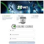 20 bet casino login